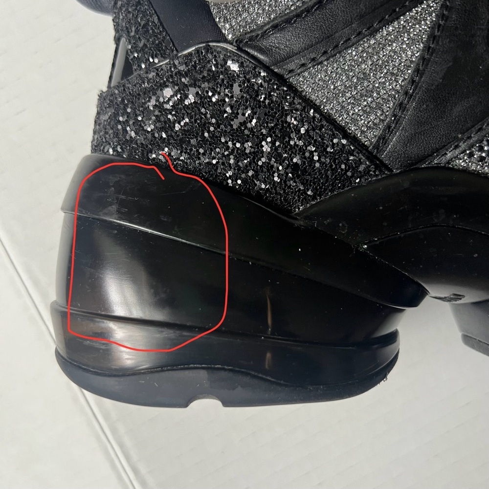 Michael Kors Glitter Olympia Extreme Trainer Sneaker Size 9 - Picture 9 of 10